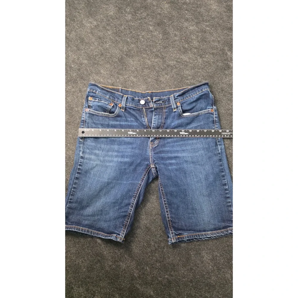 Levis 541 Athletic Fit Denim Shorts Mens 33 Medium Wash Blue Jeans Short